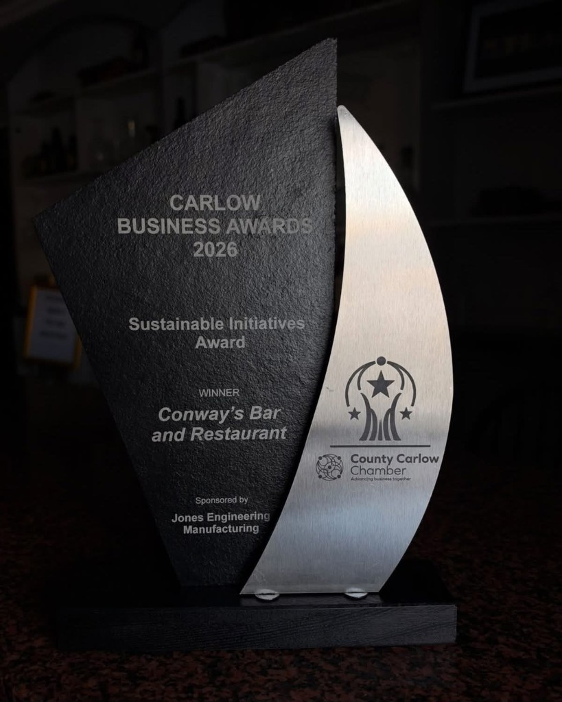 Sustainable Initiatives Award trophy